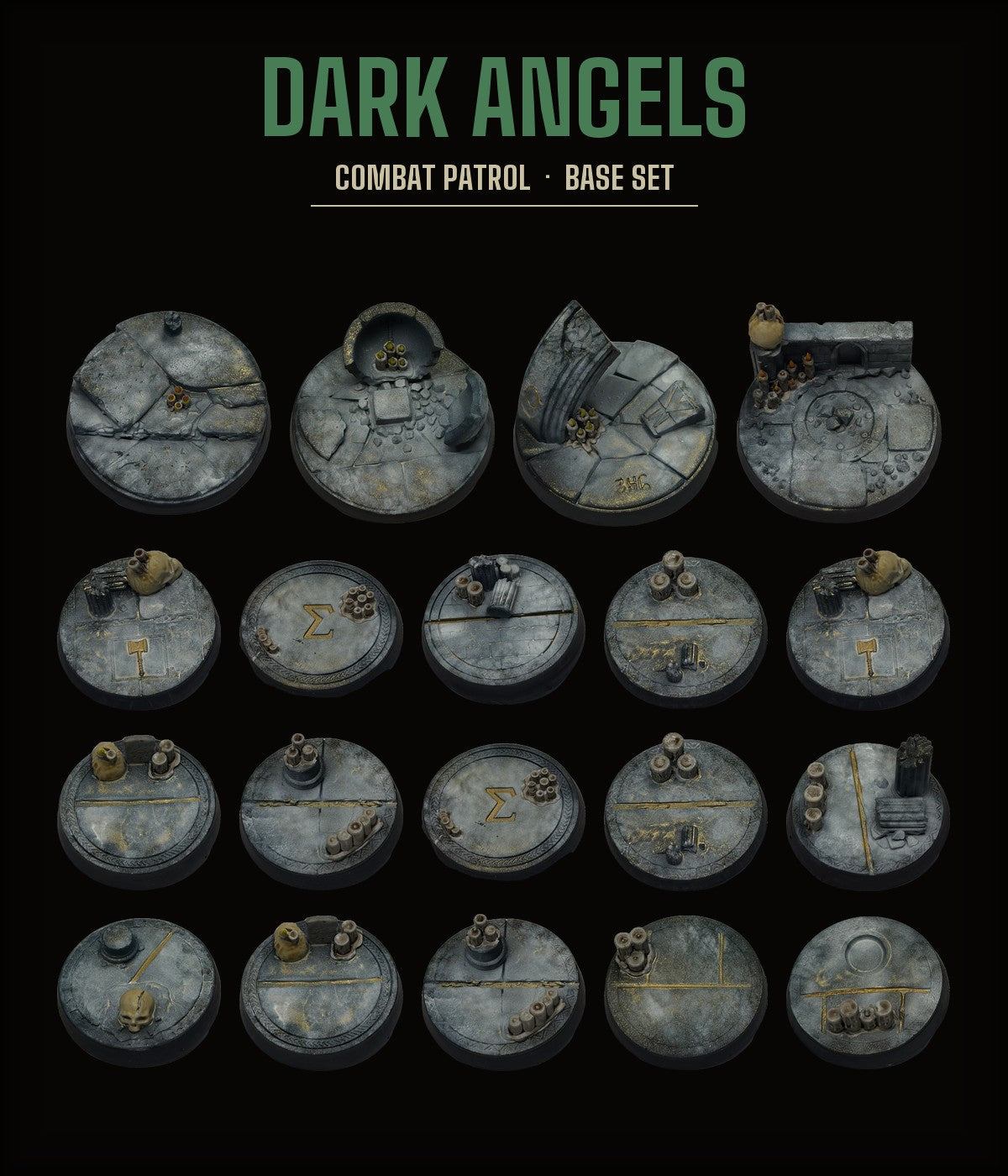 Dark Angels Combat Patrol base set