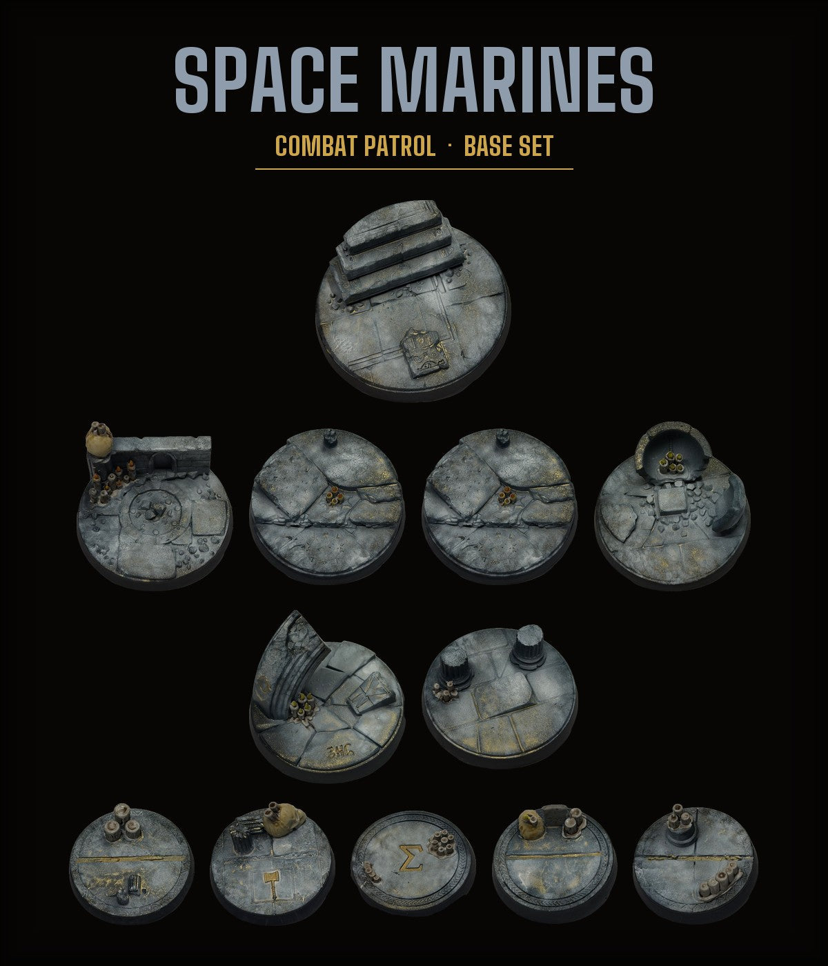 Space Marines Combat Patrol base set