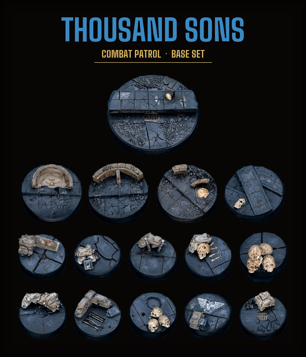 Thousand Sons Combat Patrol Base Set — City Ruins