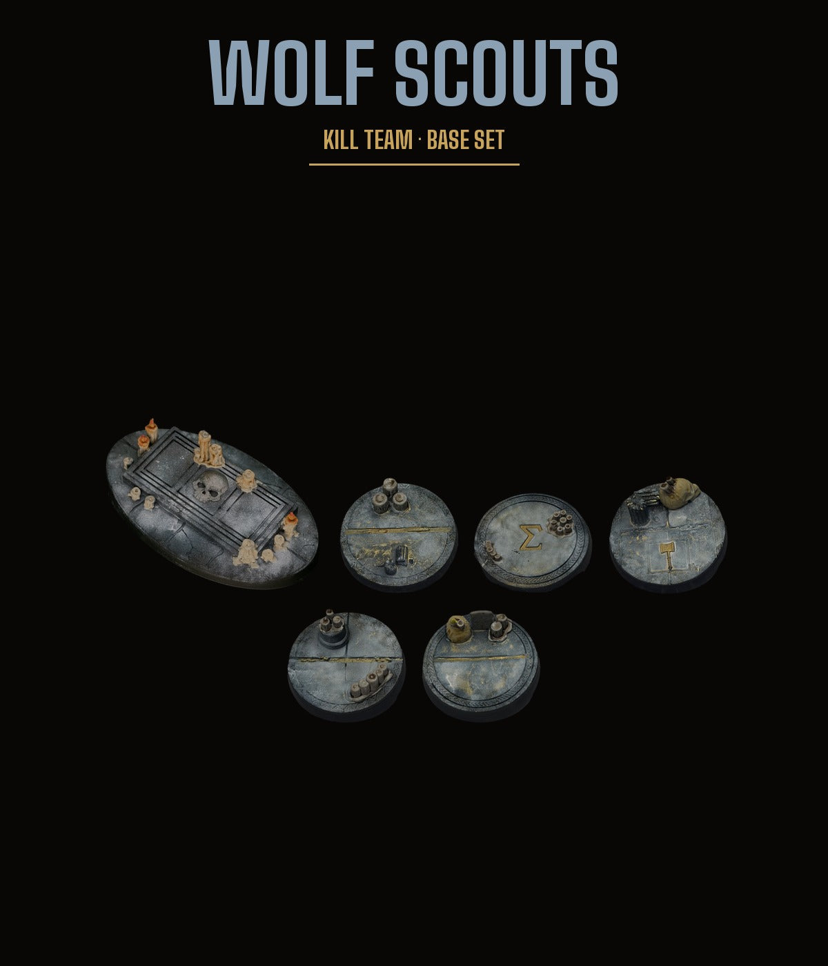 Wolf Scouts Kill Team Base Set — Temple