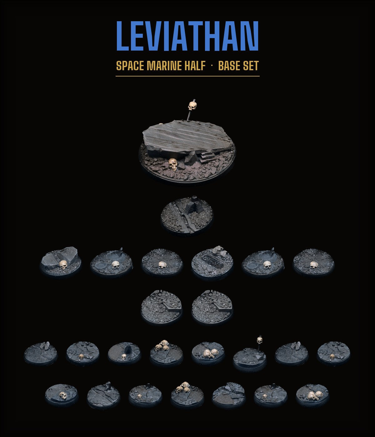 leviathan Rocky Terrain base set