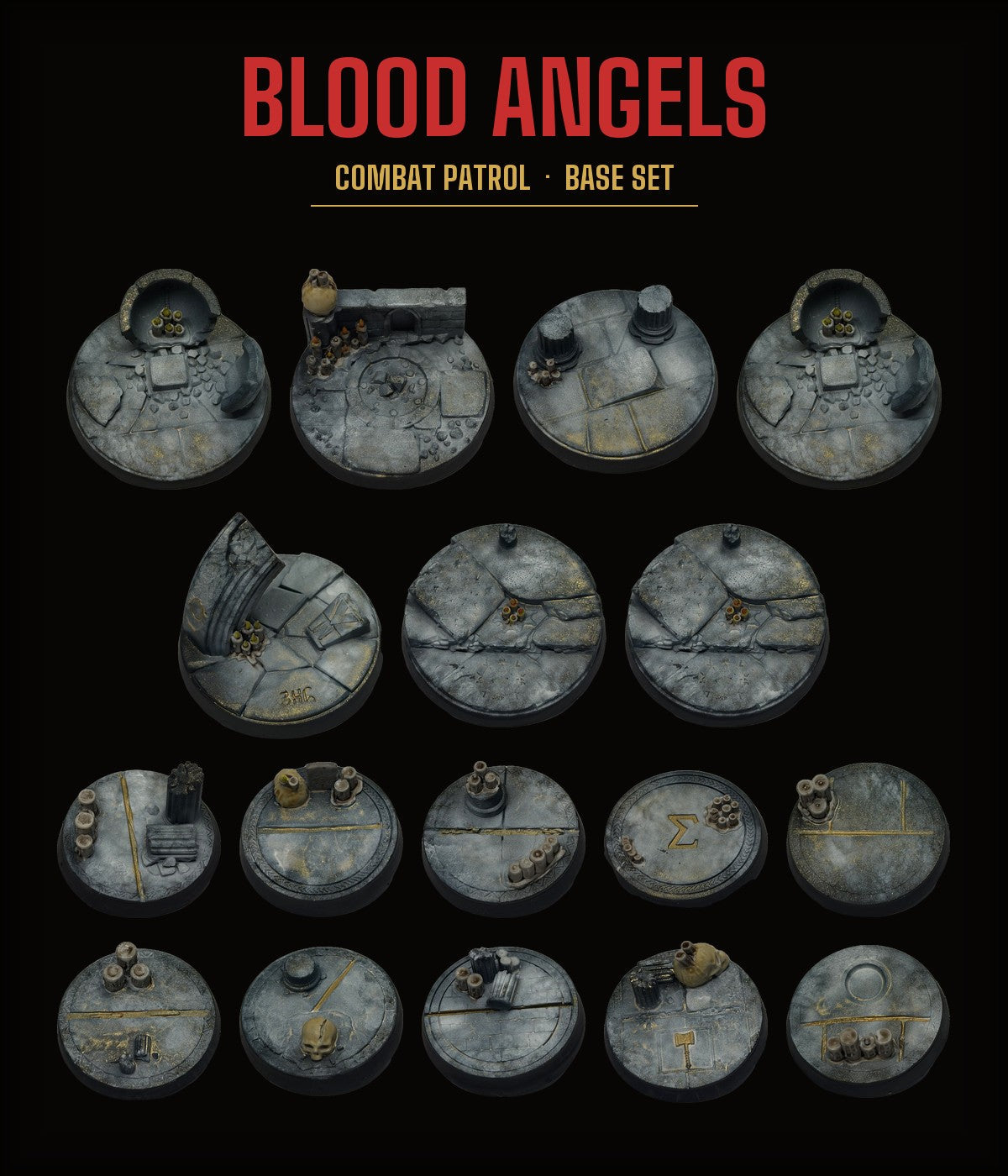 Blood Angels Combat Patrol base set