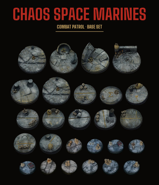 Chaos Space Marines Combat Patrol Base Set — Temple