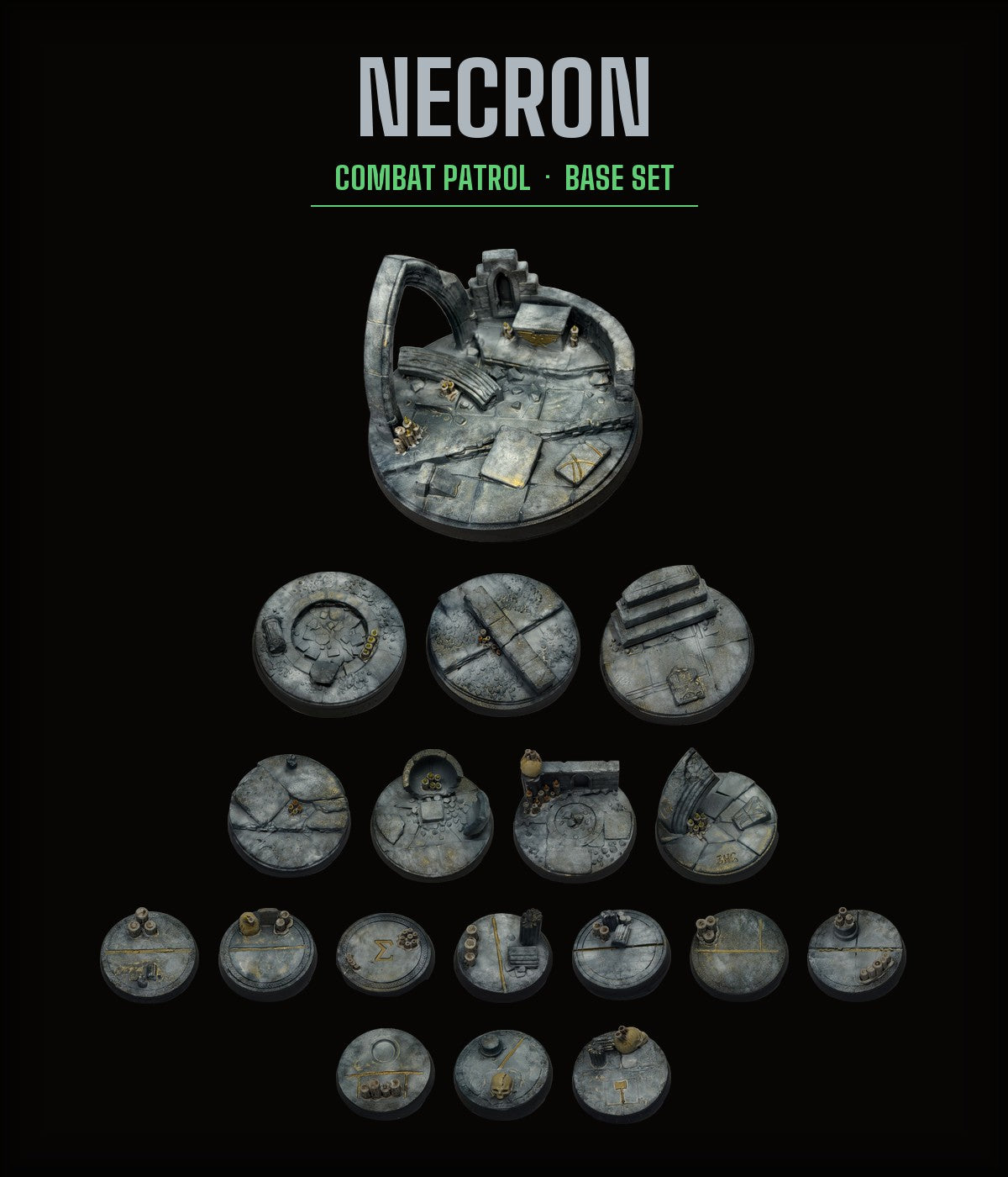 Necron Combat Patrol base set
