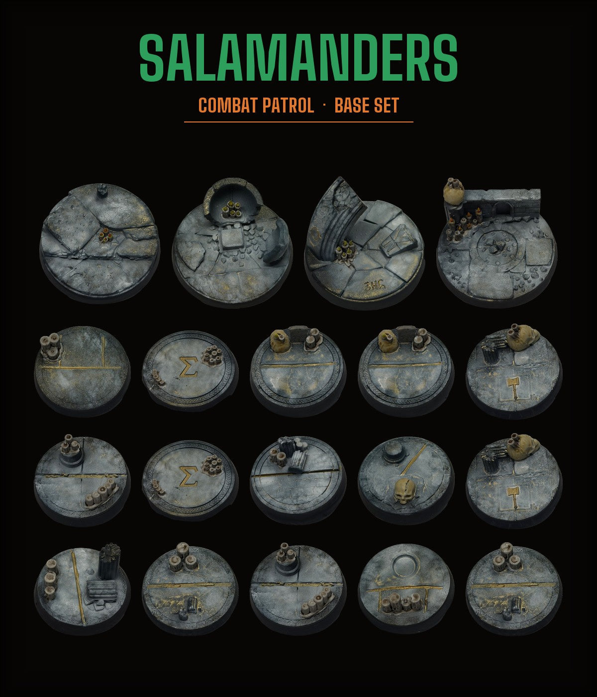 Salamanders Combat Patrol base set