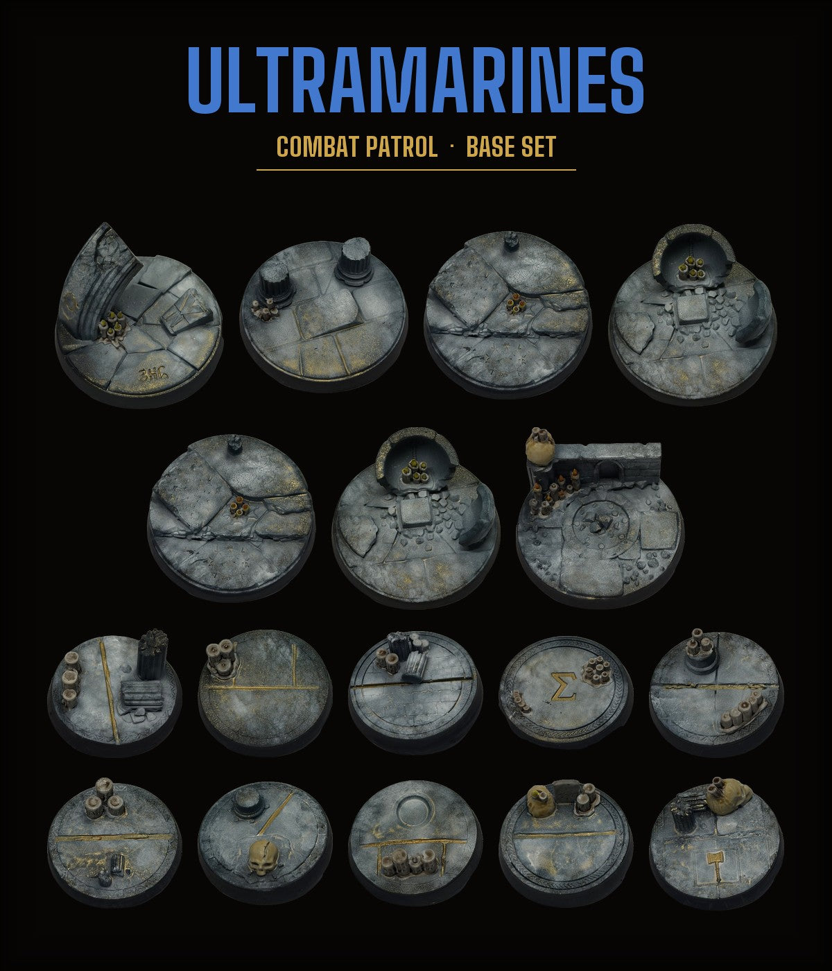 Ultramarines Combat Patrol base set
