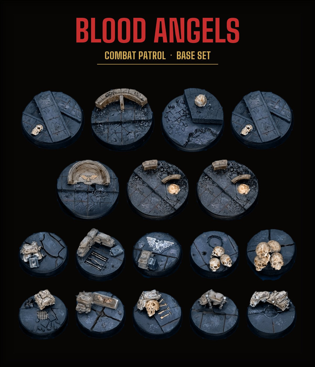 Blood Angels Combat Patrol Base Set — City Ruins