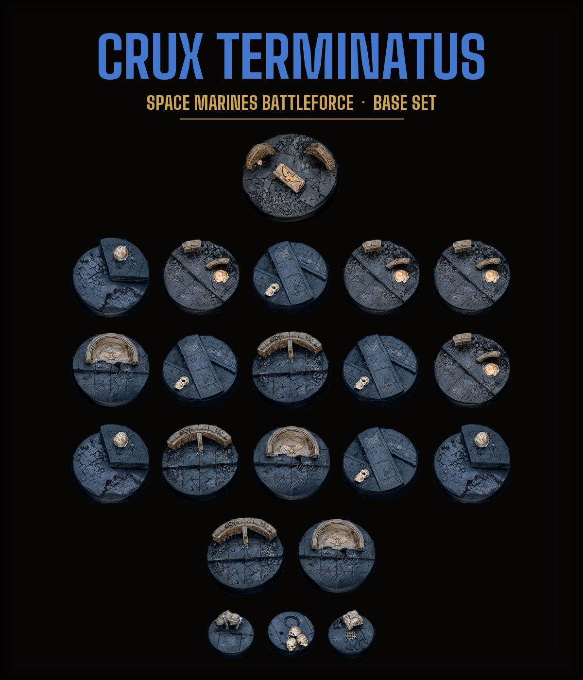 Space Marines Battleforce Crux Terminatus Base Set — City Ruins