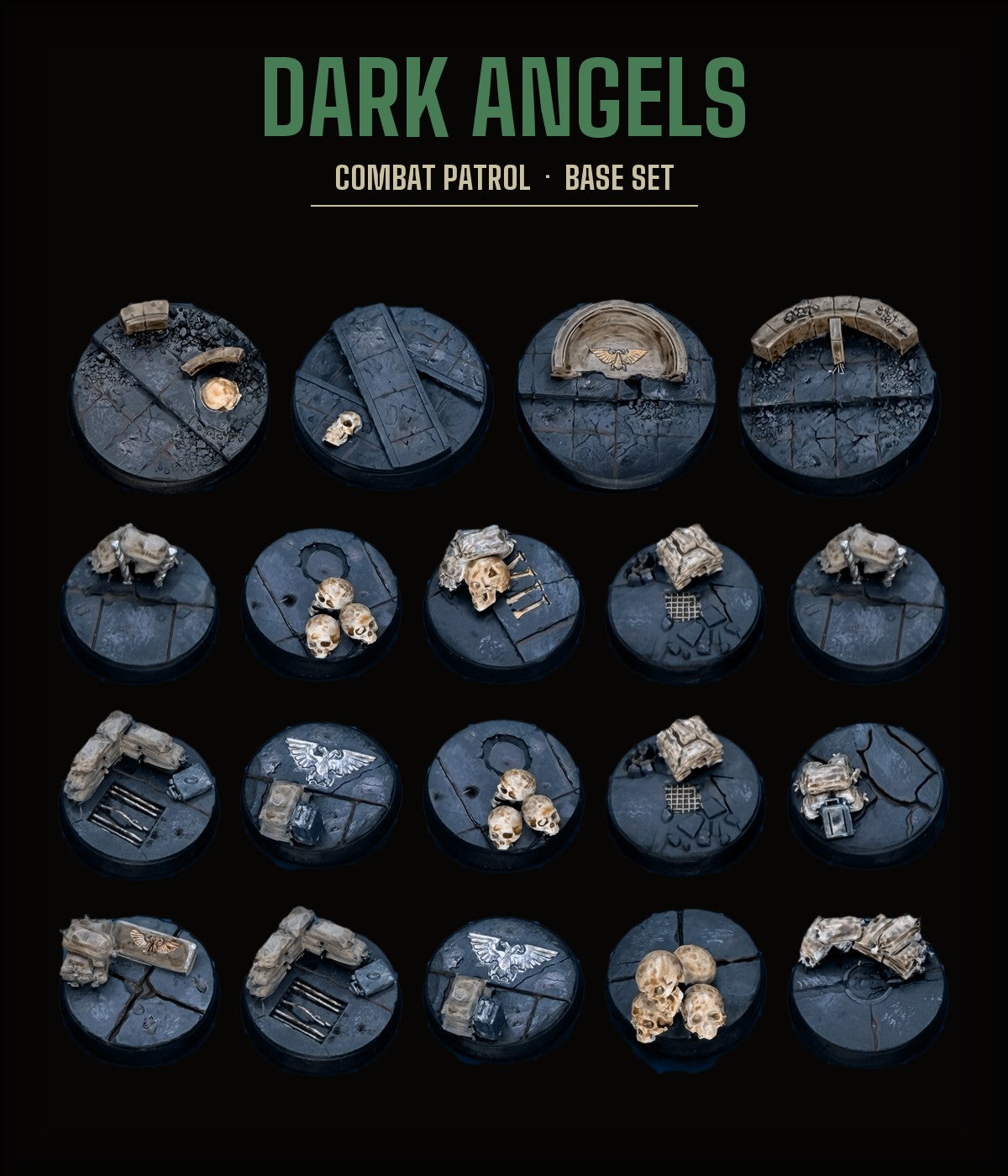 Dark Angels Combat Patrol Base Set — City Ruins