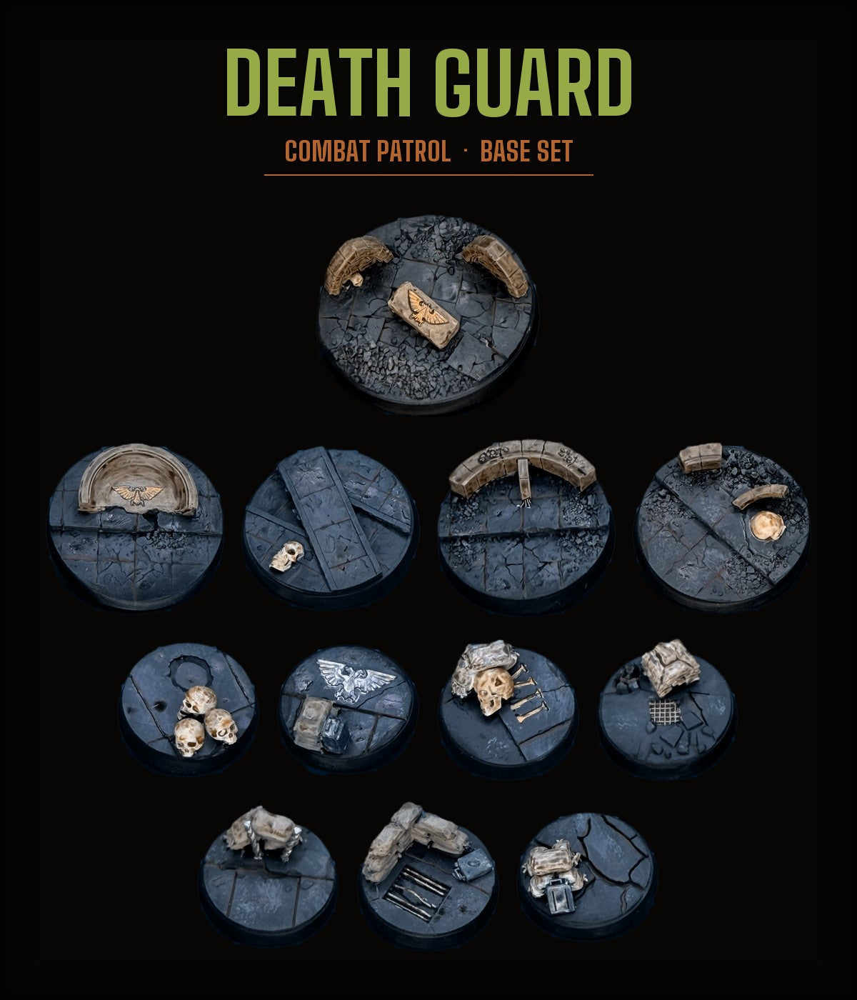 Death Guard Combat Patrol Base Set — City Ruins