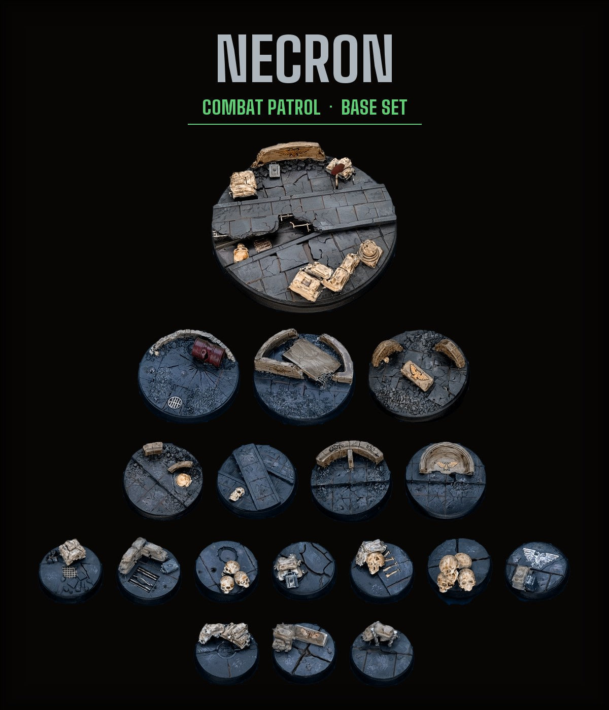 Necron Combat Patrol Base Set — City Ruins