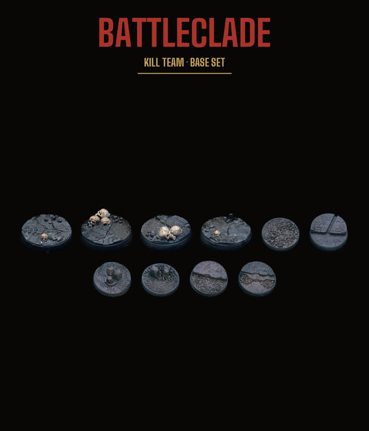 Battleclade Kill Team Base Set — Rocky Terrain