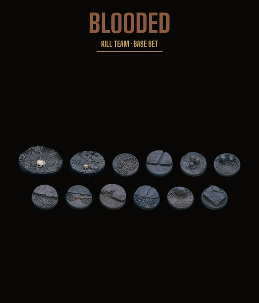 Blooded Kill Team Base Set — Rocky Terrain