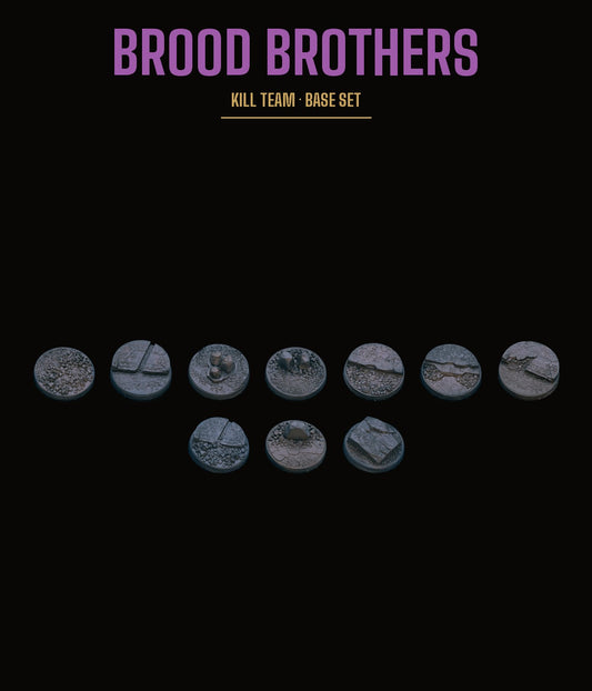 Brood Brothers Kill Team Base Set — Rocky Terrain