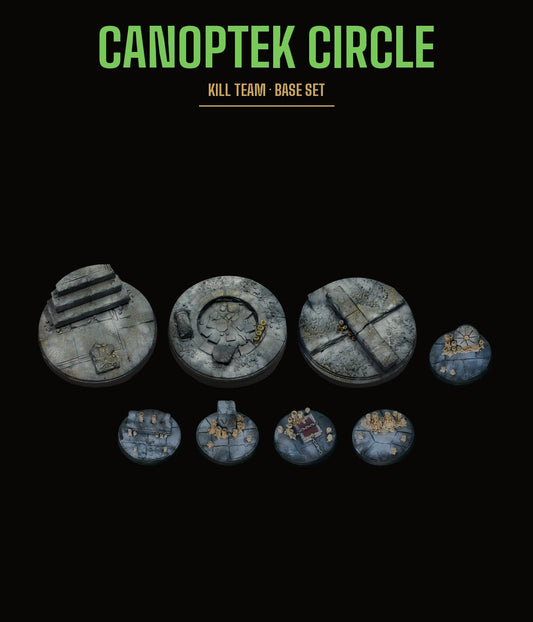 Canoptek Circle Kill Team Base Set — Temple