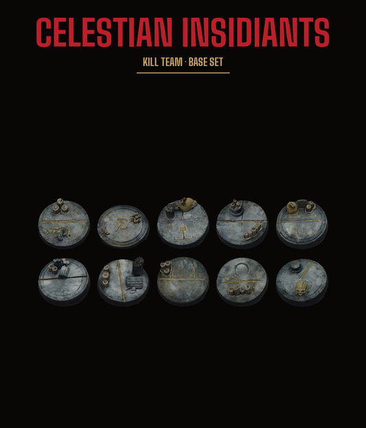 Celestian Insidiants Kill Team Base Set — Temple