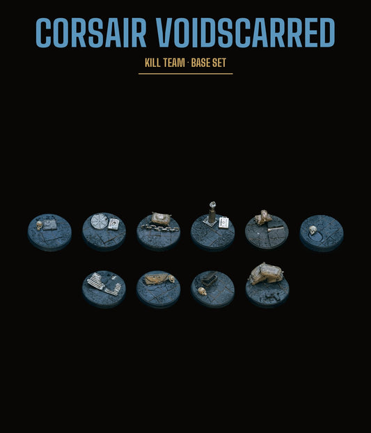 Corsair Voidscarred Kill Team Base Set — City Ruins