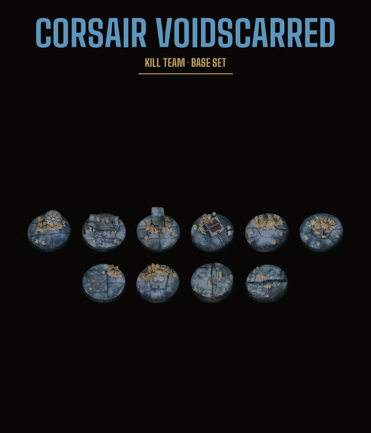 Corsair Voidscarred Kill Team Base Set — Temple
