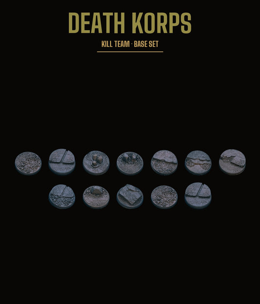 Death Korps Kill Team Base Set — Rocky Terrain