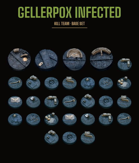 Gellerpox Infected Kill Team Base Set — City Ruins