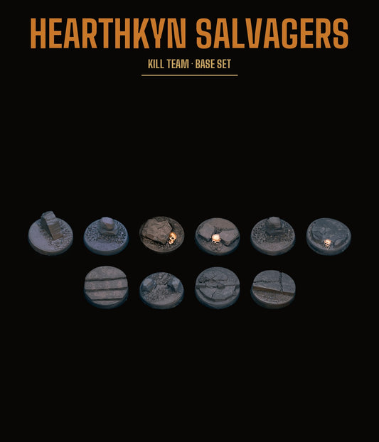 Hearthkyn Salvagers Kill Team Base Set — Rocky Terrain