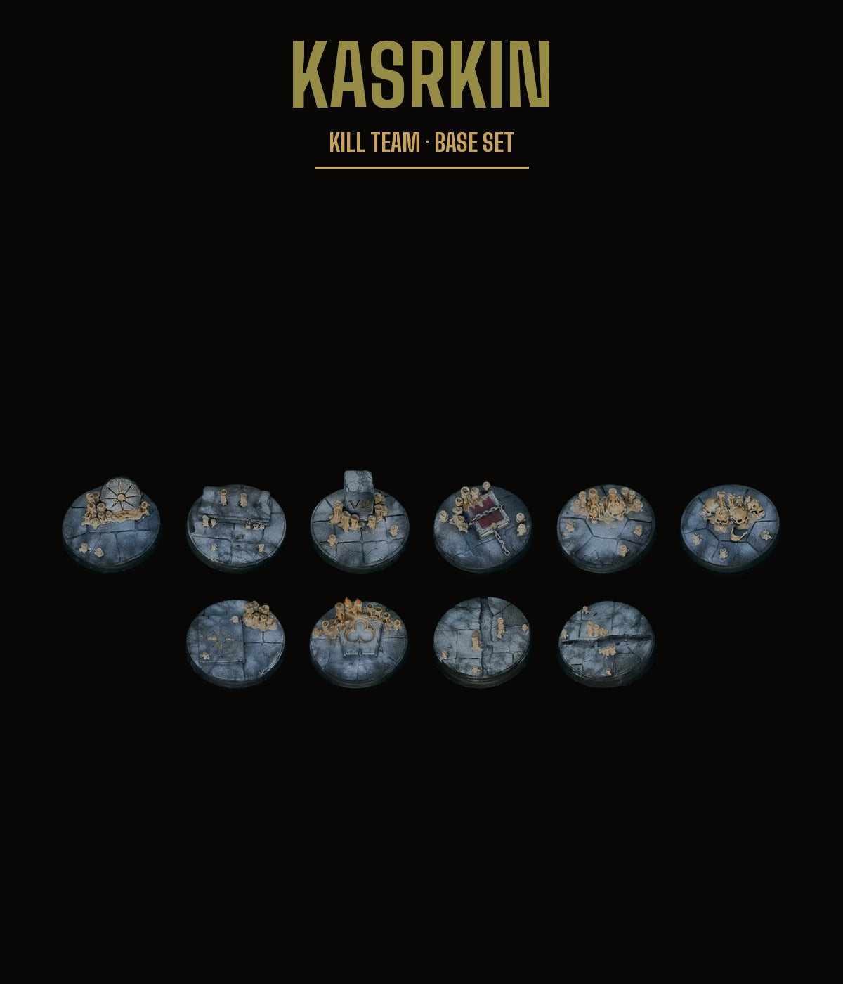 Kasrkin Kill Team Base Set — Temple