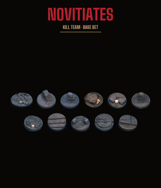 Novitiates Kill Team Base Set — Rocky Terrain