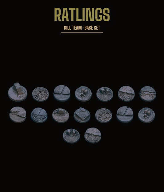 Ratlings Kill Team Base Set — Rocky Terrain