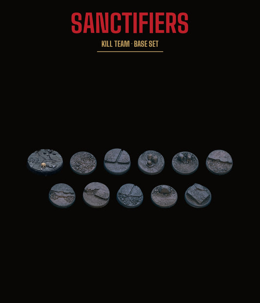 Sanctifiers Kill Team Base Set — Rocky Terrain