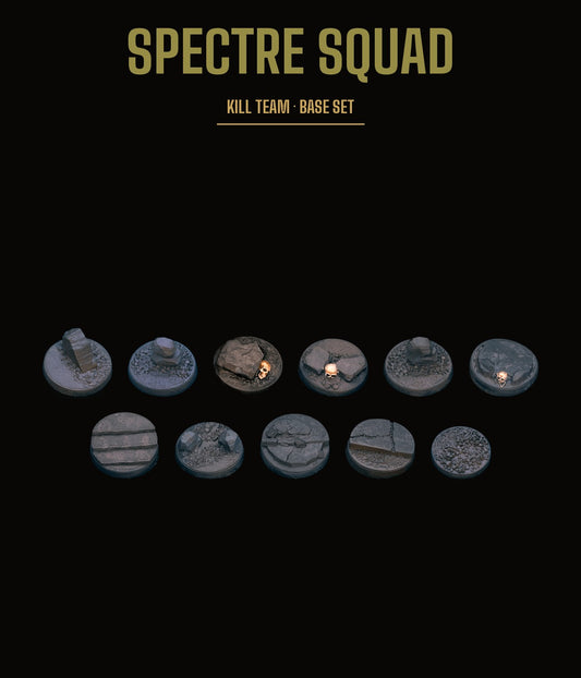 Spectre Squad Kill Team Base Set — Rocky Terrain