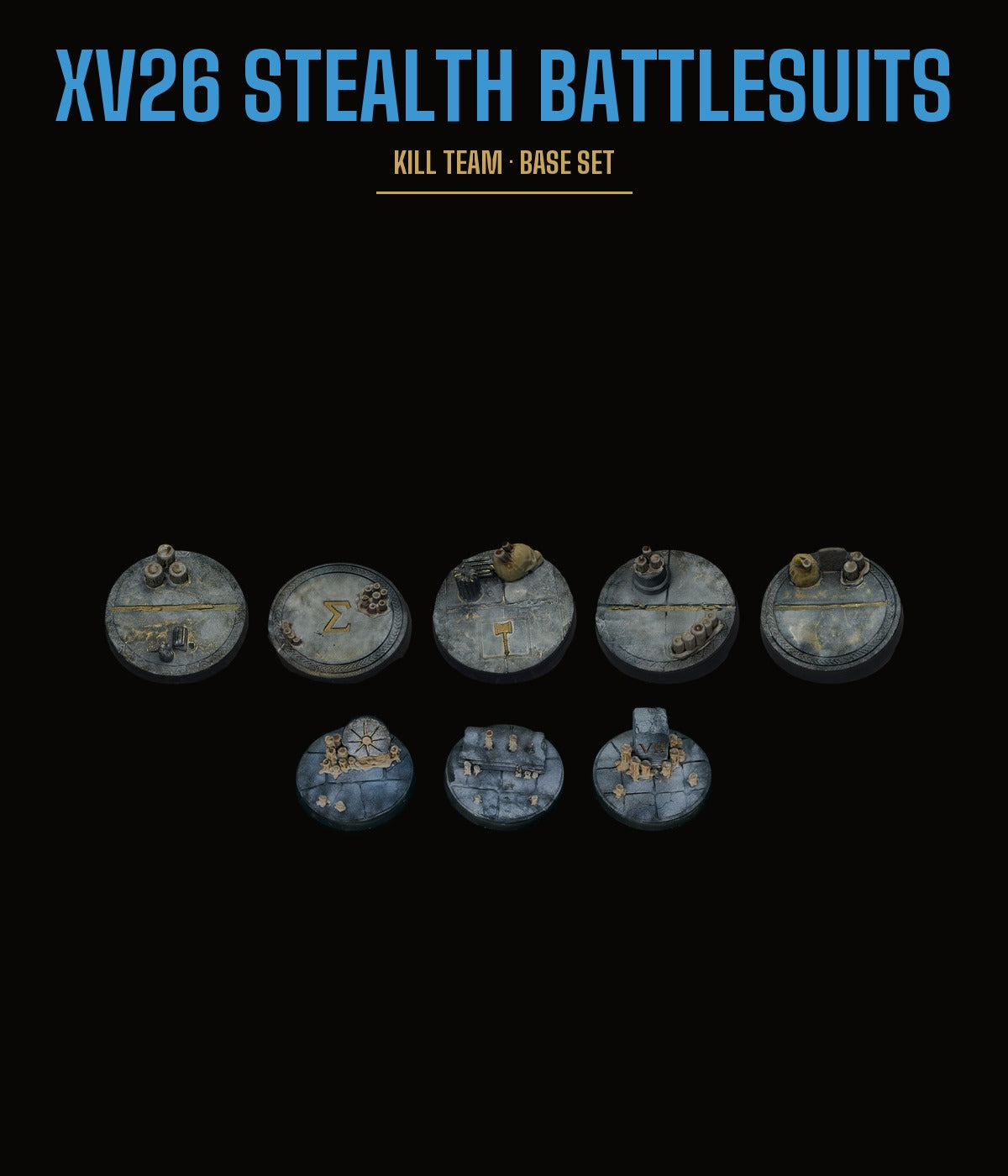 XV26 Stealth Battlesuits Kill Team Base Set — Temple