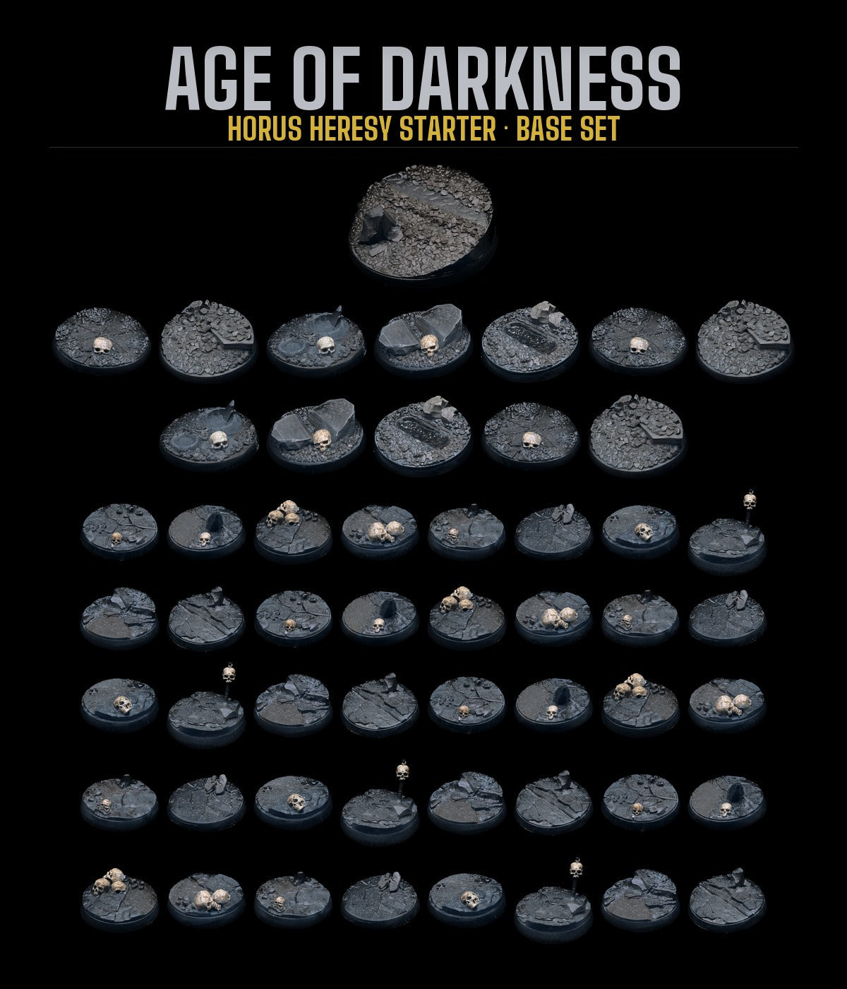 Age of Darkness Base Set — Rocky Terrain