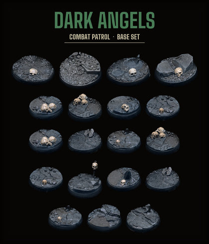 Dark Angels Combat Patrol Base Set — Rocky Terrain