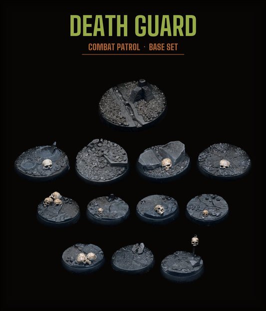 death_guard Rocky Terrain base set