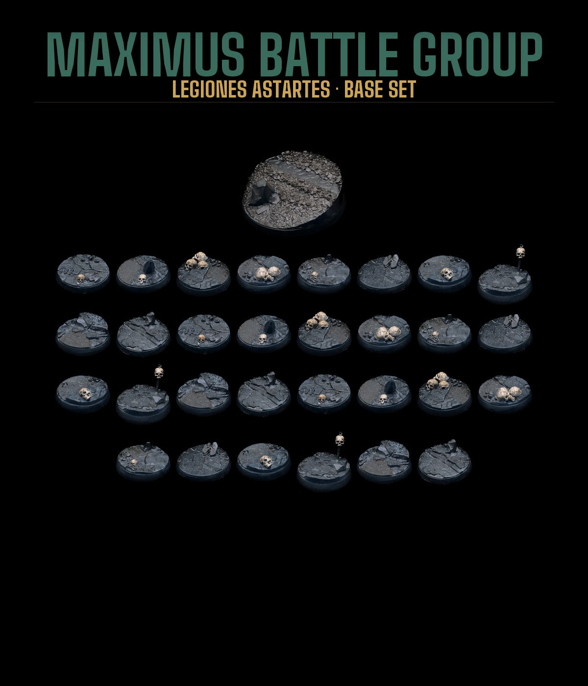 Maximus Battle Group Base Set — Rocky Terrain
