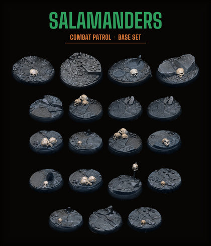Salamanders Combat Patrol Base Set — Rocky Terrain