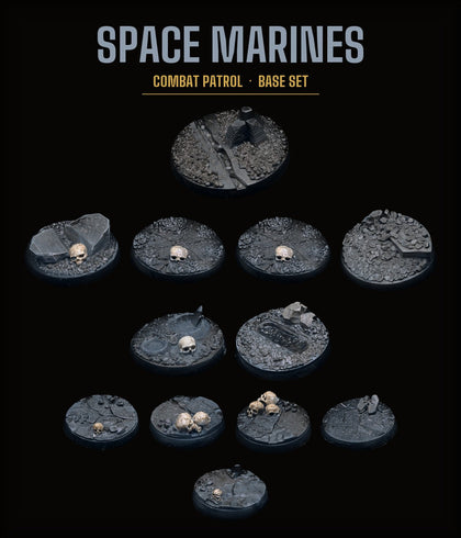 Space Marines Combat Patrol Base Set — Rocky Terrain