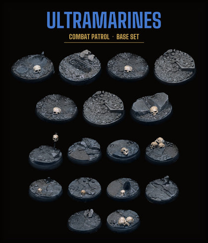 Ultramarines Combat Patrol Base Set — Rocky Terrain