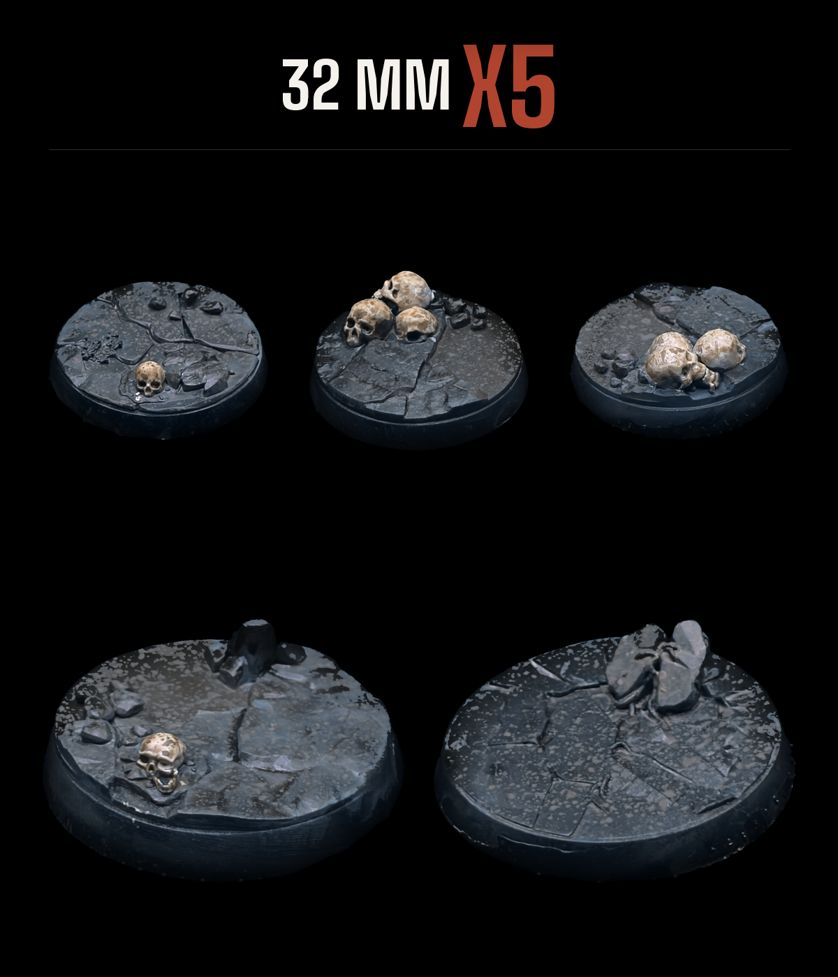 RKP::32mm — Pack of 5 — A