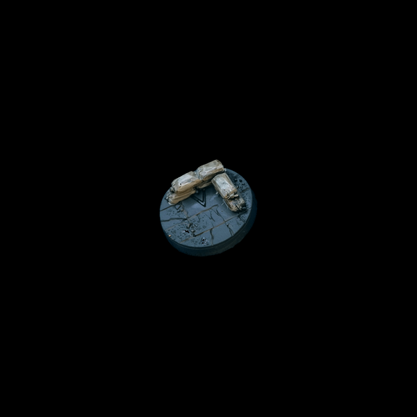 25mm City Ruins scenic base