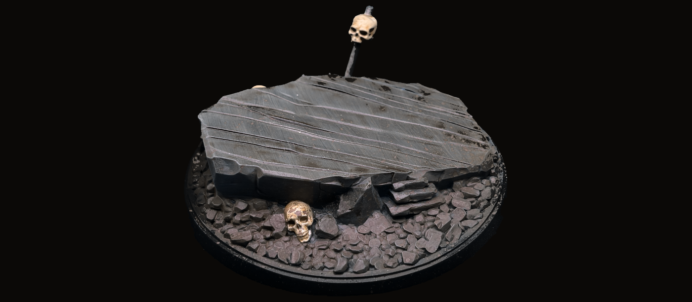 Rocky Terrain Scenic Base